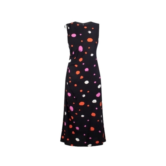 NWT Ted Baker Lizzzee Ruched Side Detail Midi Dress - Picture 2 of 7